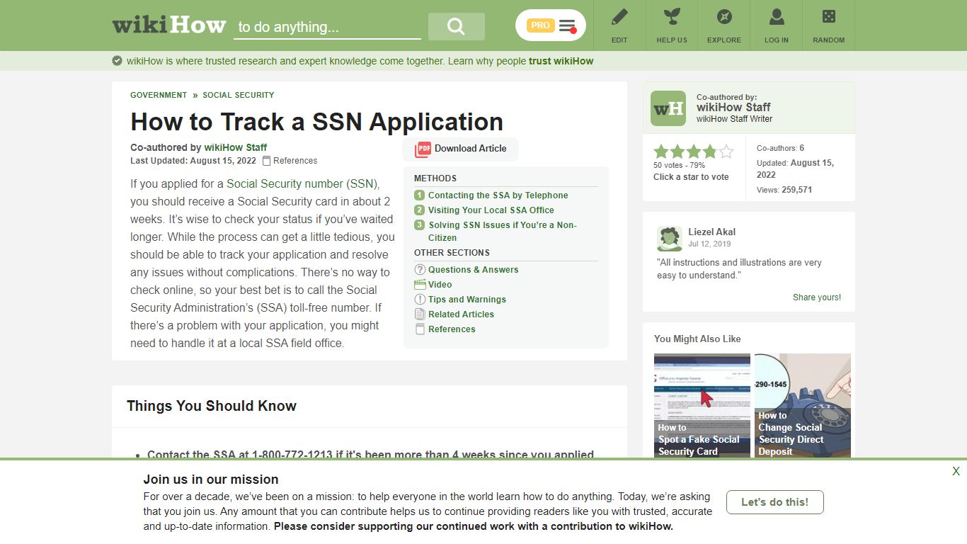 3 Ways to Track a SSN Application - wikiHow